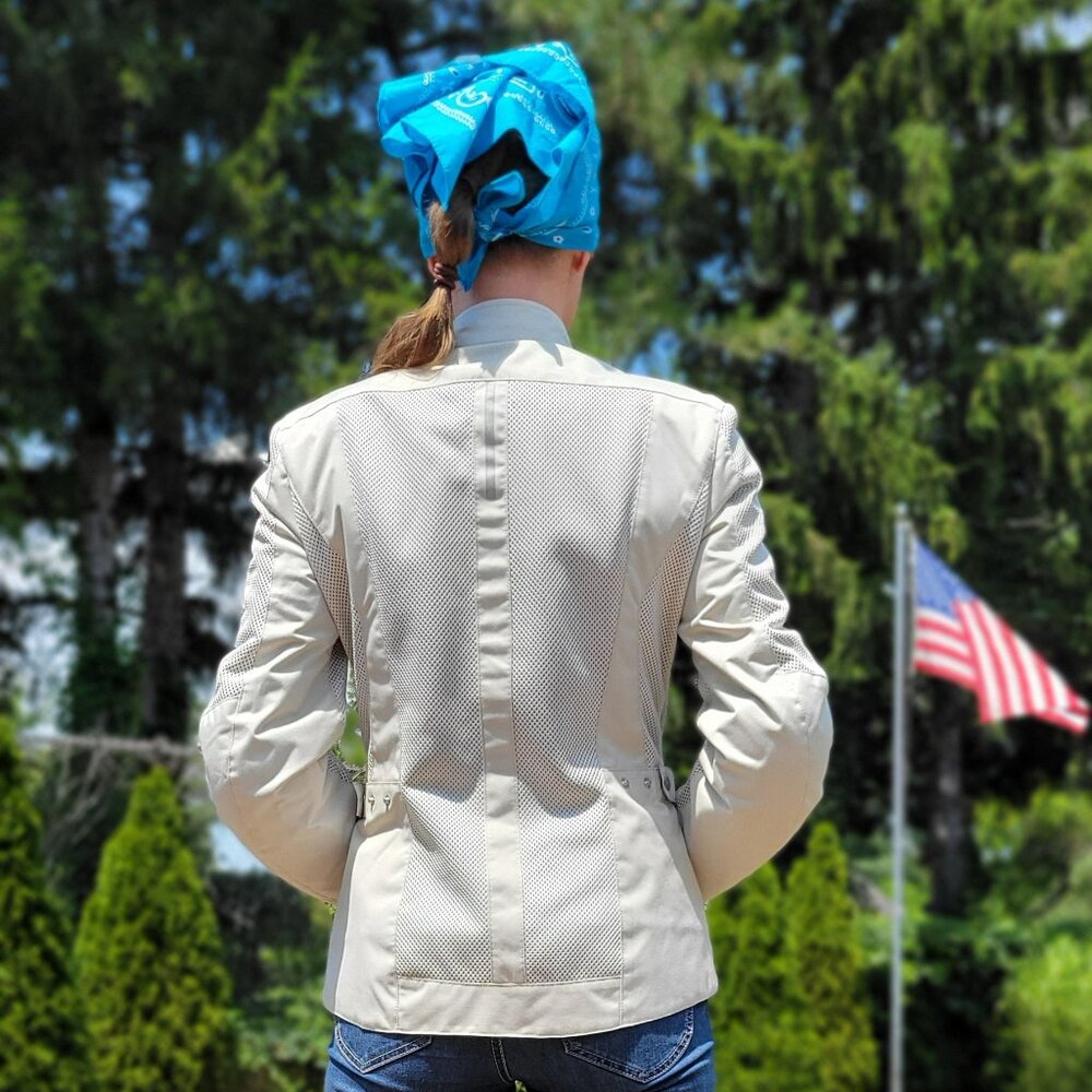 Spidi Tek Net Women's Jacket Size: M Color: Ice - image 2